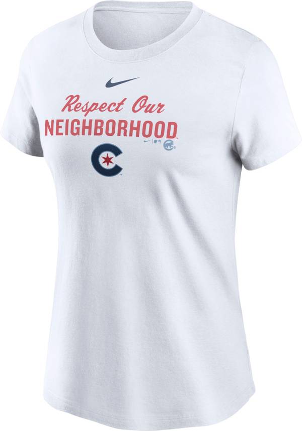 Nike Women's Chicago Cubs 2022 City Connect Wordmark T-Shirt