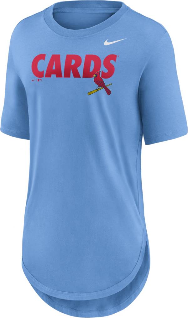 Nike Women's St. Louis Cardinals Blue Longline Weekend T-Shirt