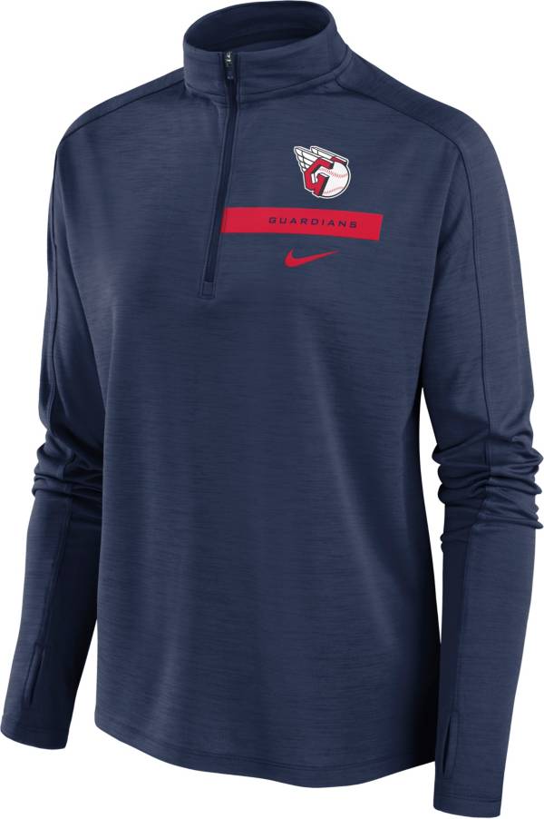 Nike Women's Cleveland Indians Navy Local Pacer Long Sleeve Shirt