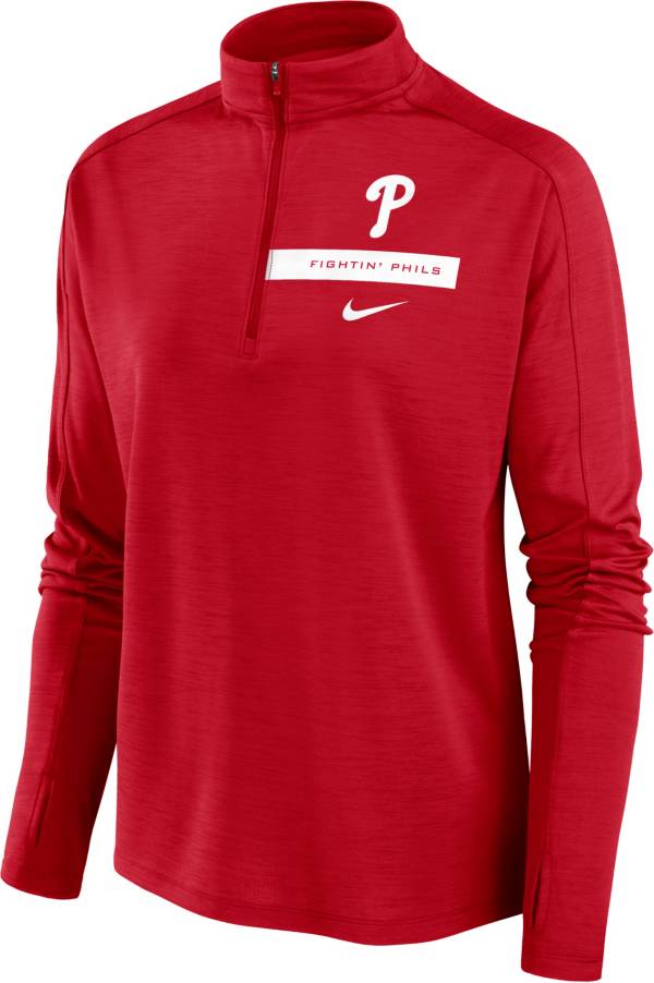 Nike Women's Philadelphia Phillies Red Local Pacer Long Sleeve Shirt