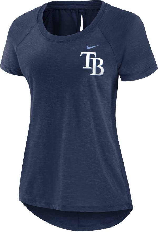 Nike Women's Tampa Bay Rays Navy Summer Breeze T-Shirt