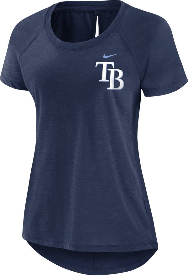 Nike Women's Tampa Bay Rays Navy Summer Breeze T-Shirt product image