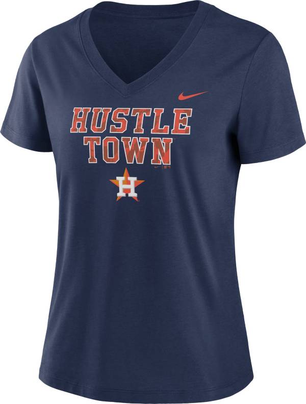 Nike Men's Houston Astros Navy Local V-Neck T-Shirt product image