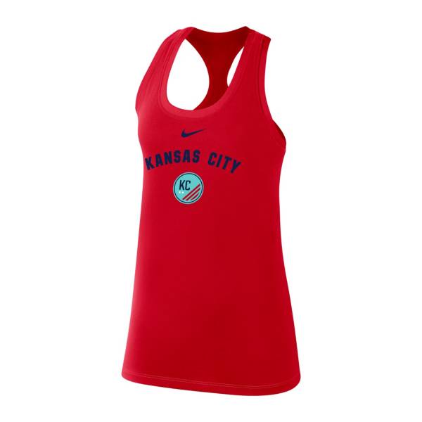 Nike Women's Kansas City Legend Red Racerback Tank Top