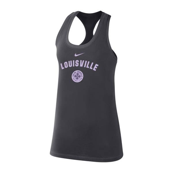 Nike Women's Racing Louisville FC Legend Black Racerback Tank Top