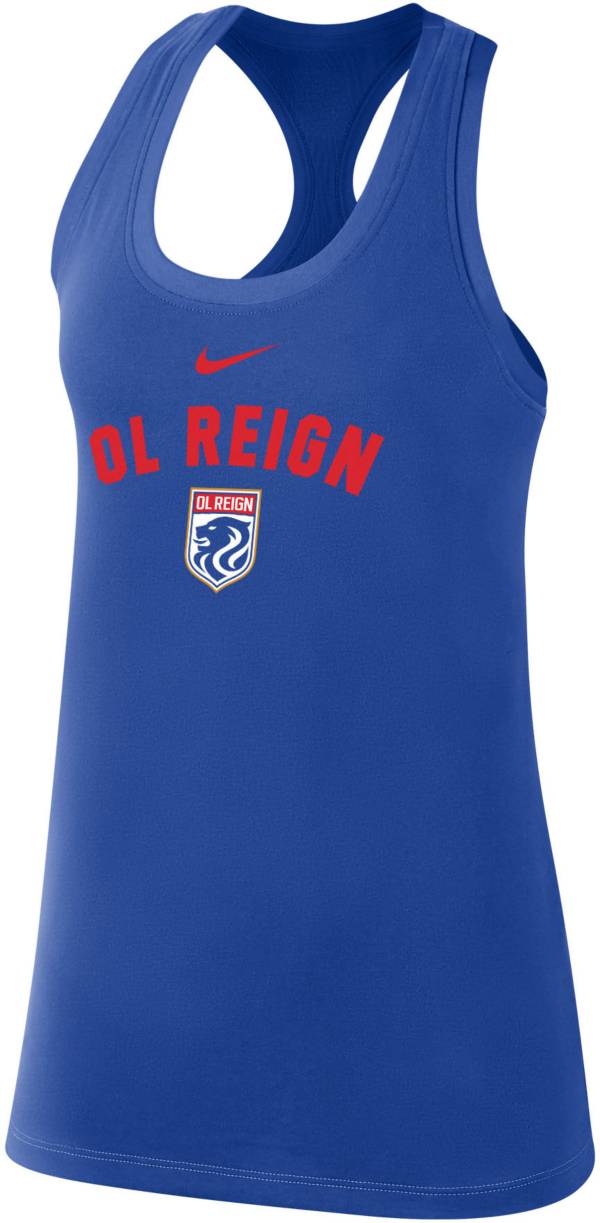 Nike Women's OL Reign Legend Royal Racerback Tank Top