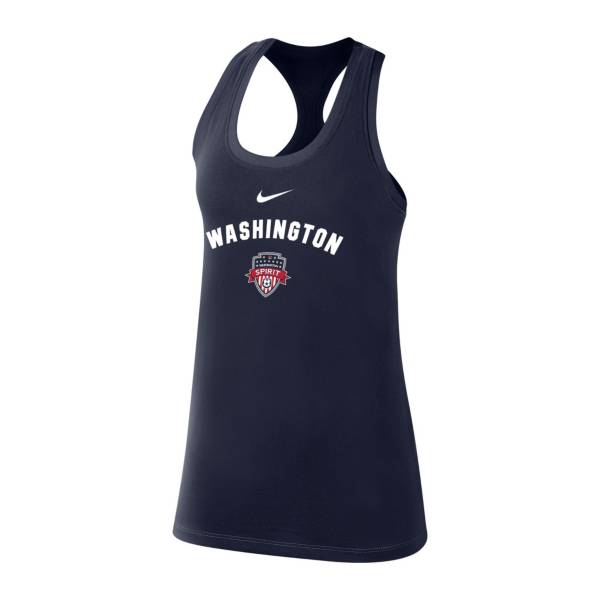 Nike Women's Washington Spirit Legend Navy Racerback Tank Top