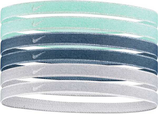 Nike Women's Metallic Sport Headbands - 6 Pack