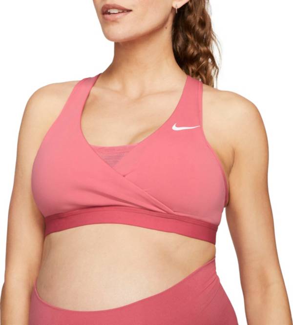 Nike Women's Swoosh Maternity Padded Medium-Support Sports Bra