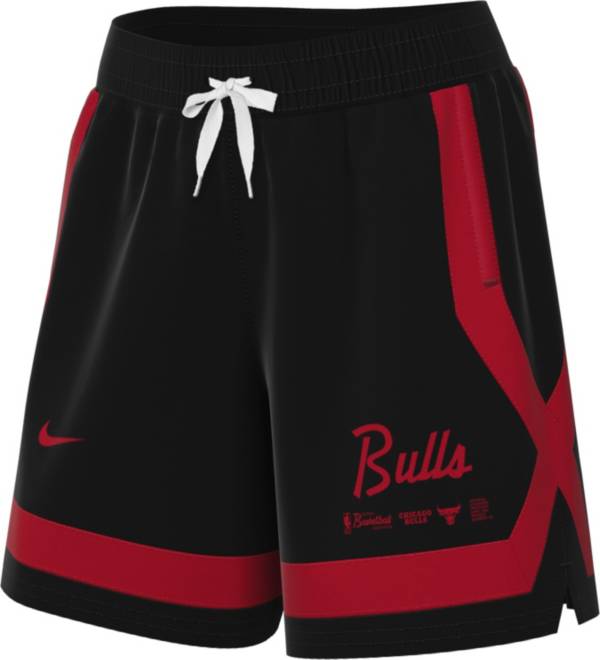 Nike Women's Chicago Bulls Black Courtside Shorts