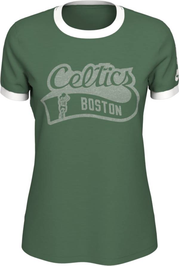 Nike Women's Boston Celtics Green Logo T-Shirt