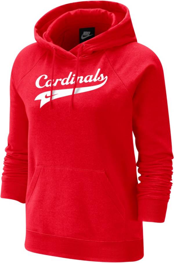 Nike Women's Ball State Cardinals Cardinal Varsity Pullover Hoodie