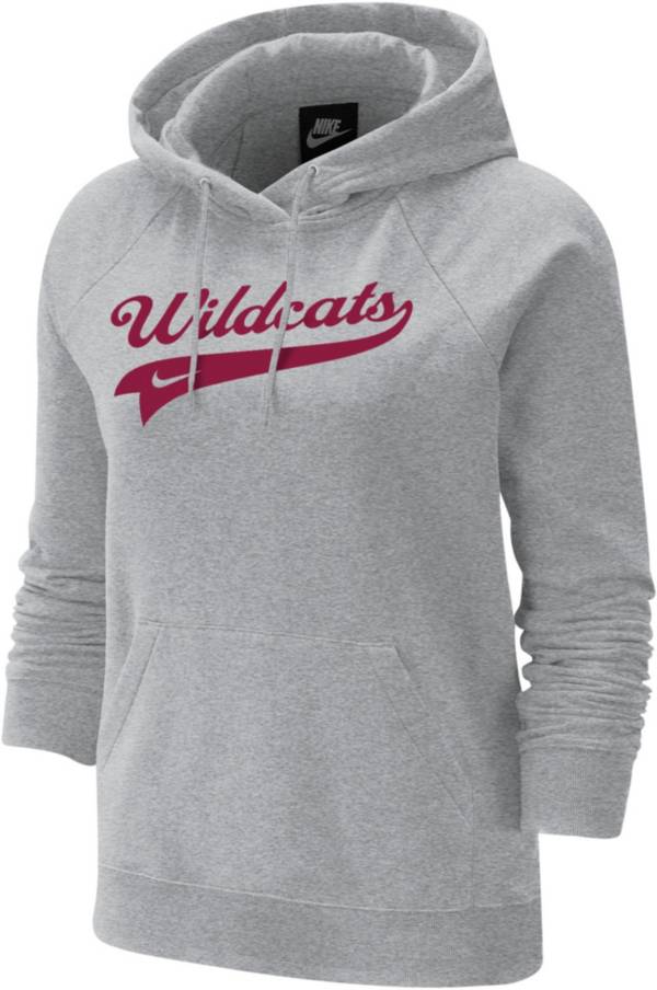 Nike Women's Bethune-Cookman Wildcats Grey Varsity Pullover Hoodie product image