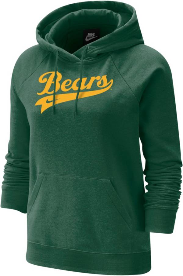 Nike Women's Baylor Bears Green Varsity Pullover Hoodie