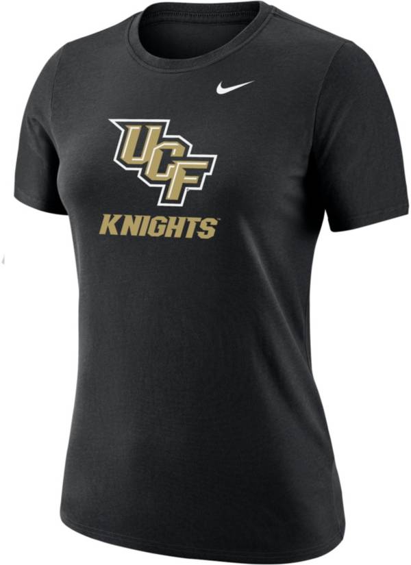 Nike Women's UCF Knights Dri-FIT Cotton Black T-Shirt