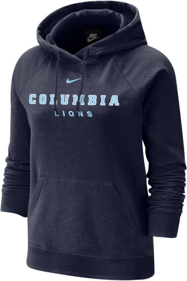 Nike Women's Columbia Bluejays Columbia Blue Varsity Pullover Hoodie