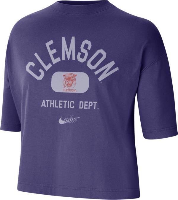 Nike Women's Clemson Tigers Regalia Boxy T-Shirt