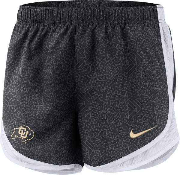 Nike Women's Colorado Buffaloes Grey Dri-FIT Tempo Shorts