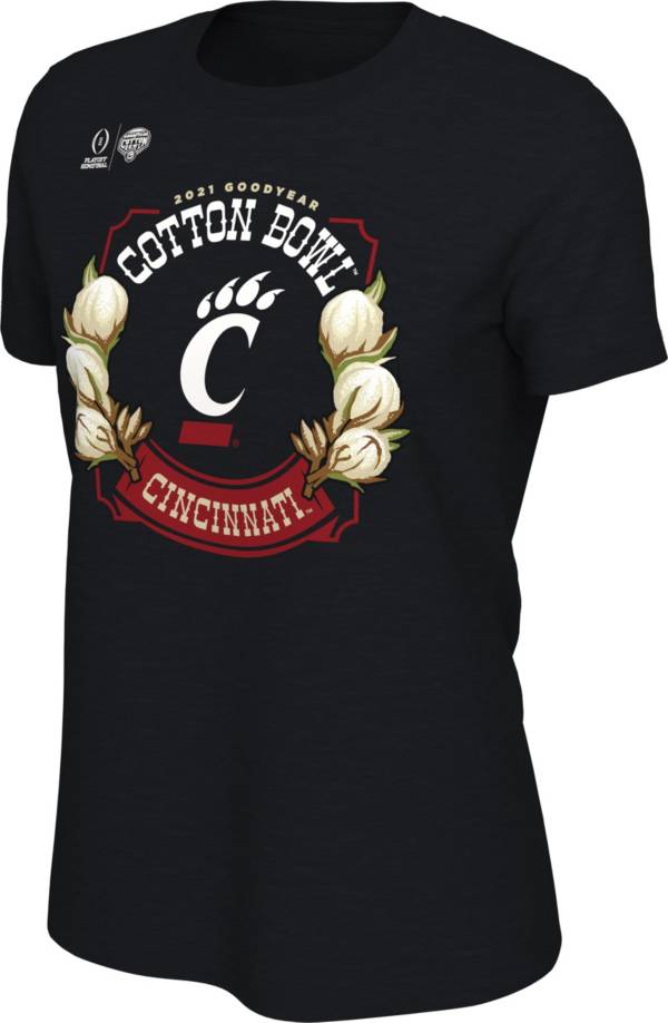 Women's College Football Playoff 2021 Goodyear Cotton Bowl Bound Cincinnati Bearcats T-Shirt