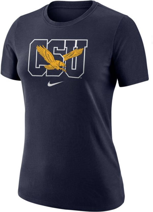 Nike Women's Coppin State Eagles Blue Dri-FIT Cotton T-Shirt