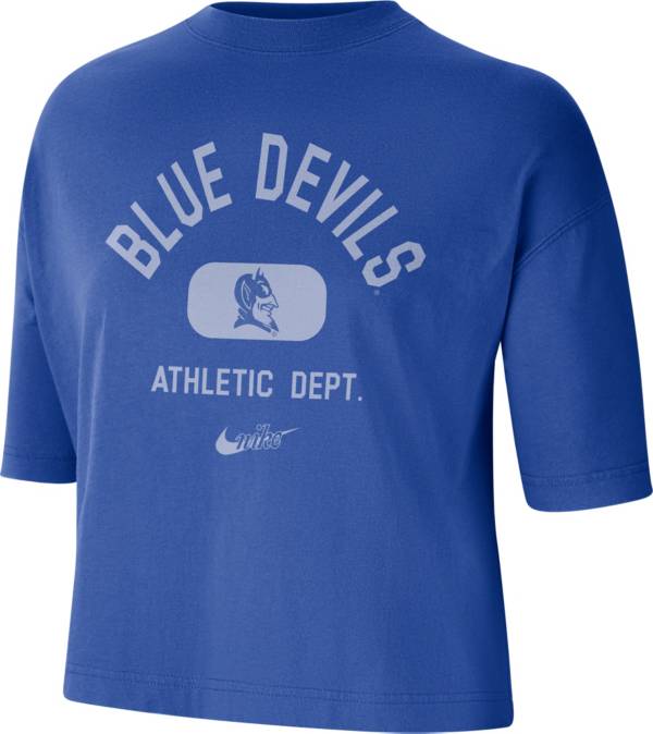 Nike Women's Duke Blue Devils Duke Blue Boxy T-Shirt