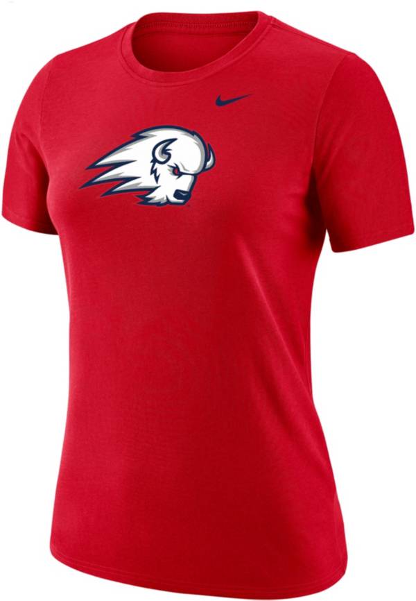 Nike Women's Utah Tech Trailblazers Red Dri-FIT Cotton T-Shirt