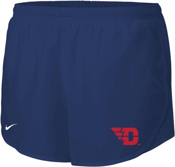 Nike Women's Dayton Flyers Blue Dri-FIT Tempo Shorts