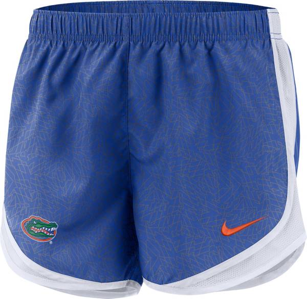 Nike Women's Florida Gators Blue Dri-FIT Tempo Shorts