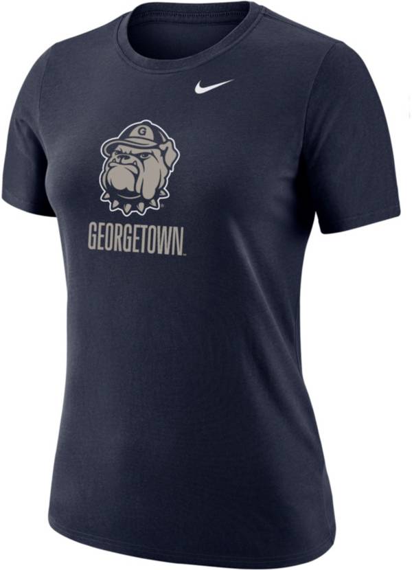 Nike Women's Georgetown Hoyas Blue Dri-FIT Cotton T-Shirt product image