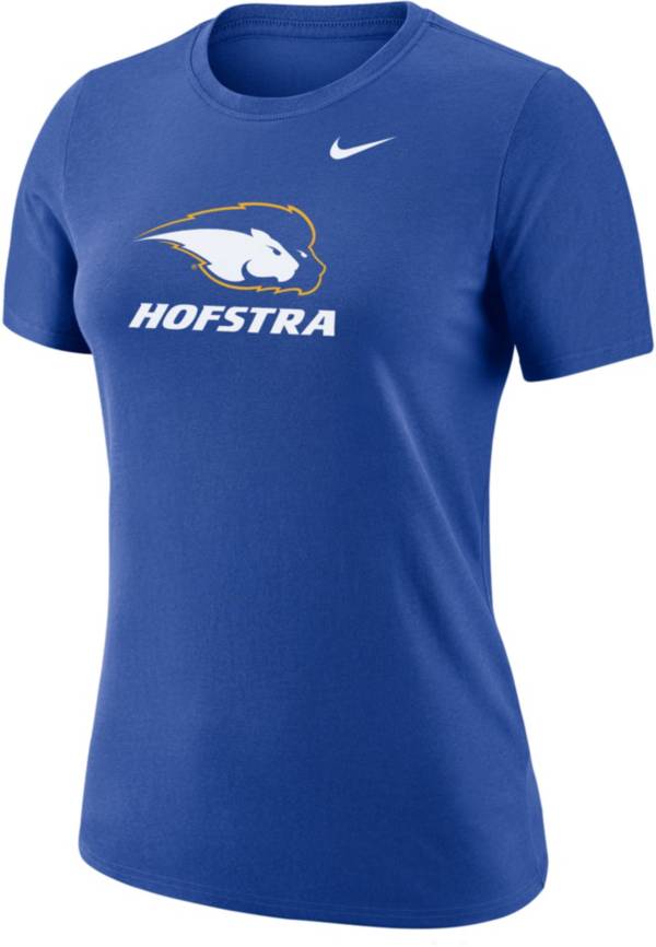 Nike Women's Hofstra Pride Blue Dri-FIT Cotton T-Shirt