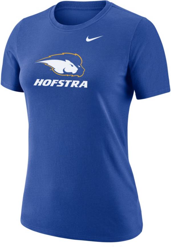 Nike Women's Hofstra Pride Blue Dri-FIT Cotton T-Shirt product image