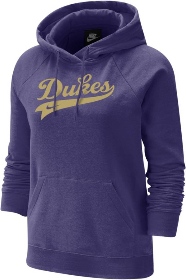 Nike Women's James Madison Dukes Purple Varsity Pullover Hoodie product image