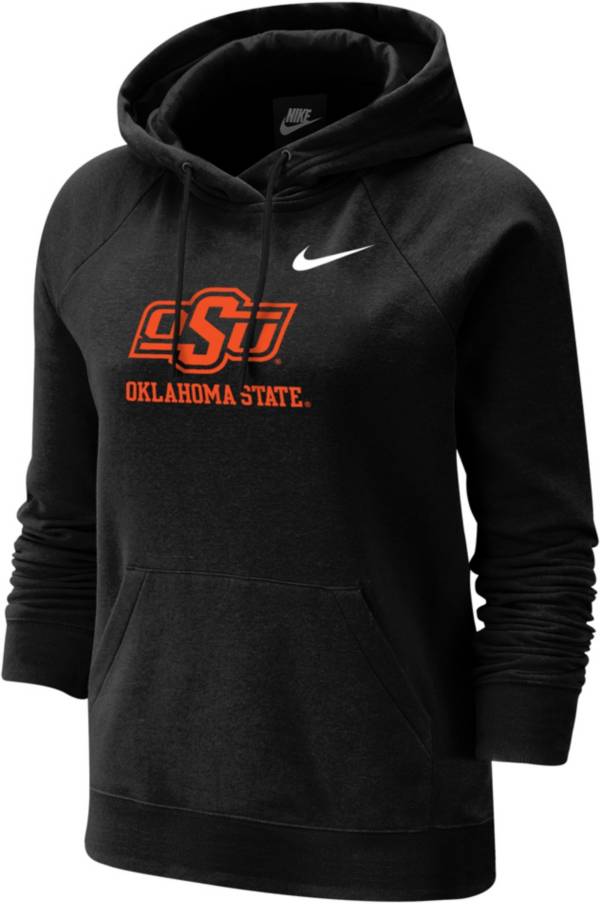 Nike Women's Oklahoma State Cowboys Varsity Pullover Black Hoodie