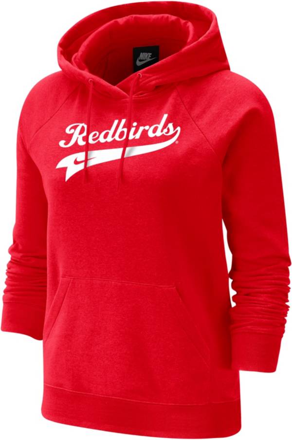 Nike Women's Illinois State Redbirds Red Varsity Pullover Hoodie