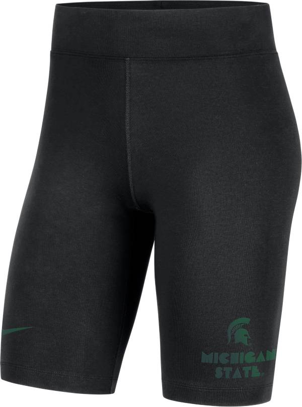 Nike Women's Michigan State Spartans Black Essential Bike Shorts product image