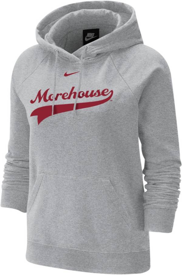 Nike Women's Morehouse College Maroon Tigers Grey Varsity Pullover Hoodie product image
