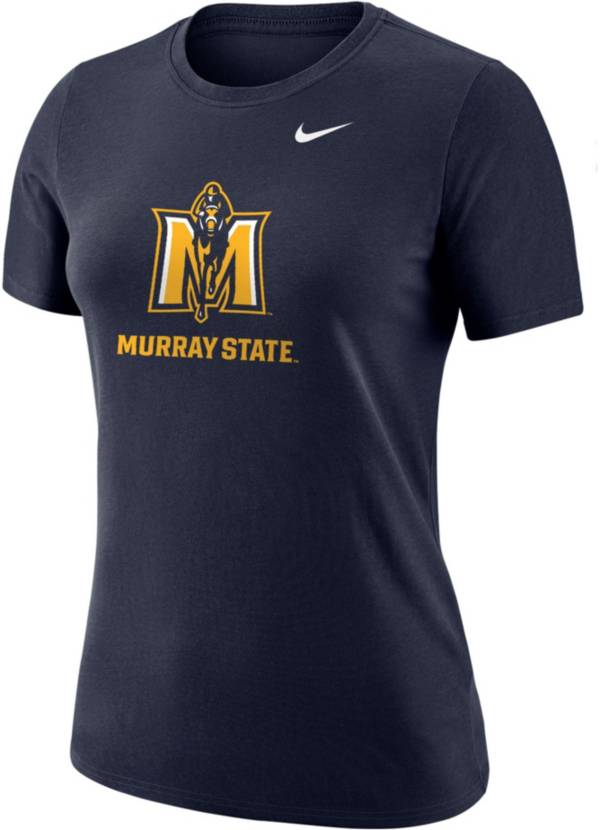 Nike Women's Murray State Racers Navy Blue Dri-FIT Cotton T-Shirt