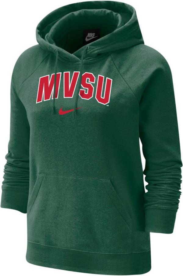 Nike Women's Mississippi Valley State Delta Devils Forest Green Varsity Pullover Hoodie