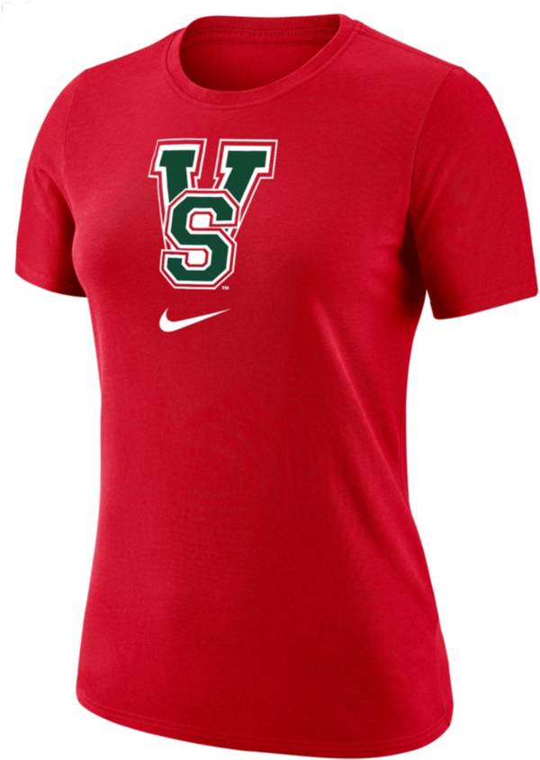 Nike Women's Mississippi Valley State Delta Devils Red Dri-FIT Cotton T-Shirt