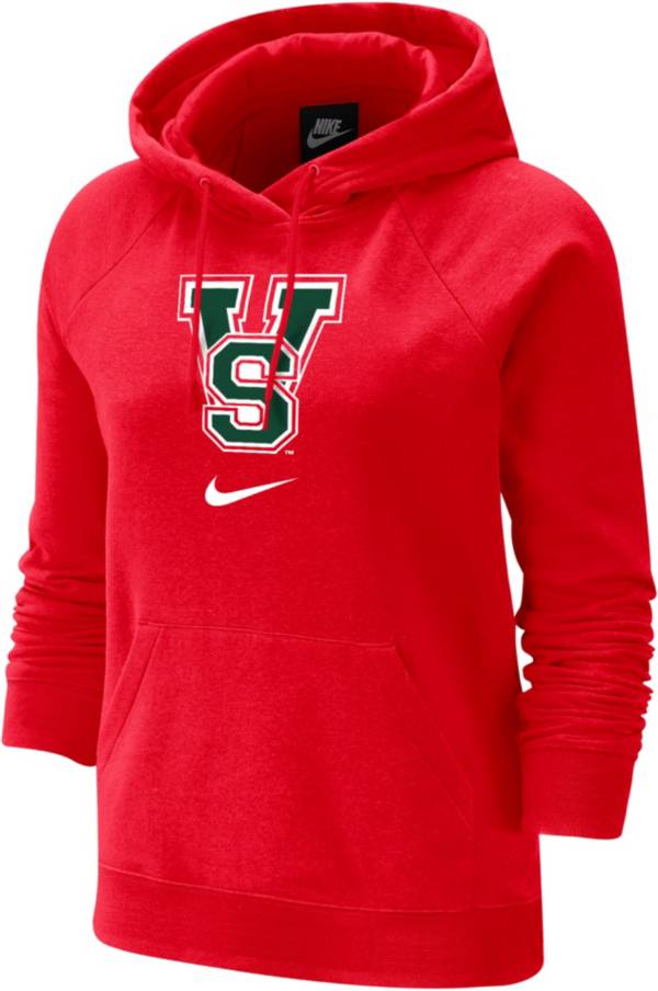 Nike Women's Mississippi Valley State Delta Devils Red Varsity Pullover Hoodie