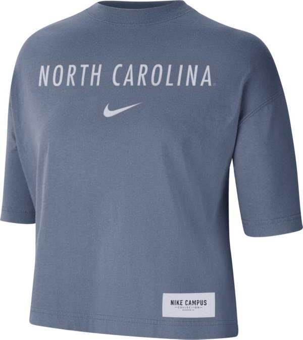 Nike Women's North Carolina Tar Heels Pastel Blue Tonal Boxy T-Shirt