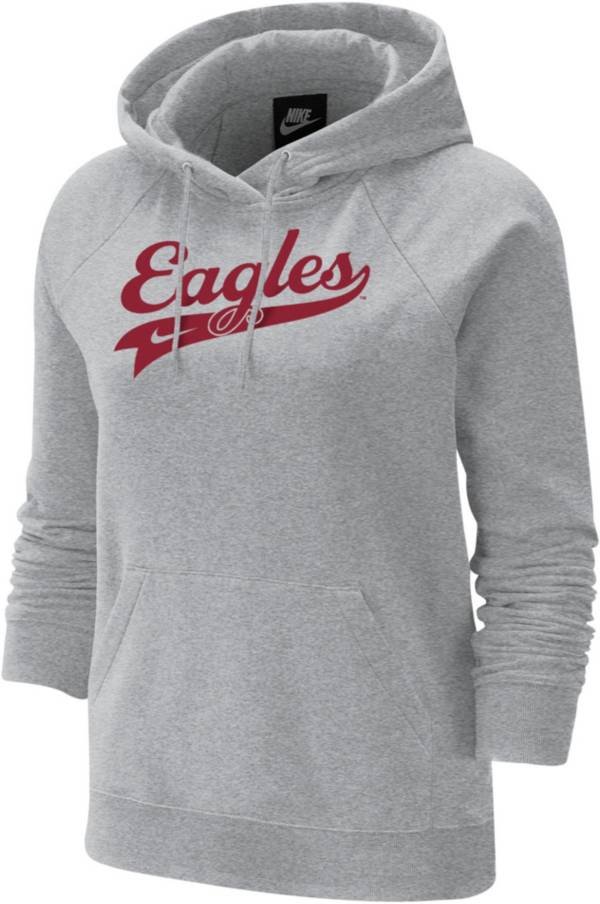 Nike Women's North Carolina Central Eagles Grey Varsity Pullover Hoodie
