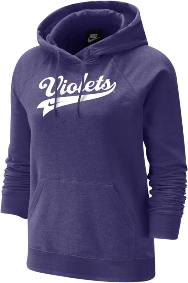 Nike Women's NYU Violets NYU Purple Varsity Pullover Hoodie