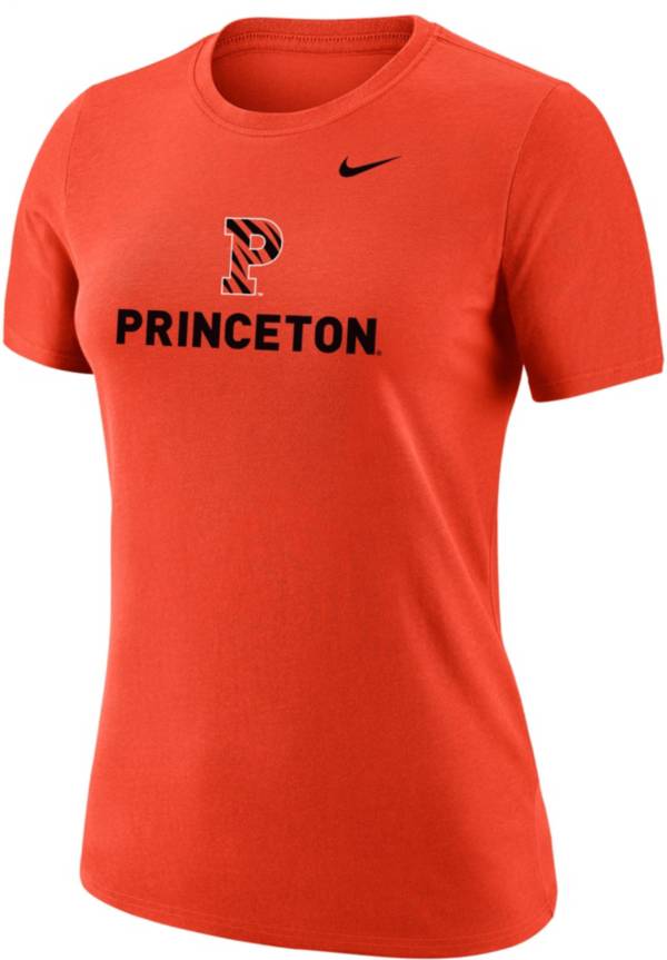 Nike Women's Princeton Tigers Orange Dri-FIT Cotton T-Shirt