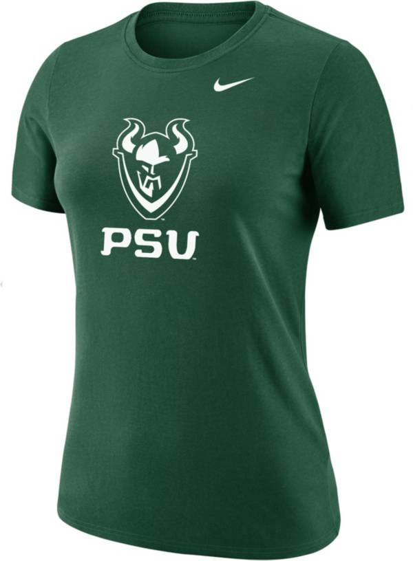 Nike Women's Portland State Vikings Green Dri-FIT Cotton T-Shirt