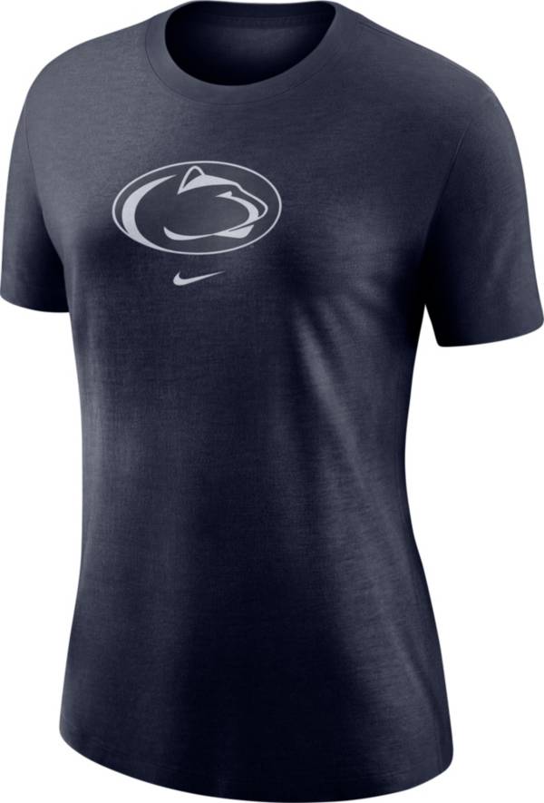 Nike Women's Penn State Nittany Lions Blue Logo Crew T-Shirt