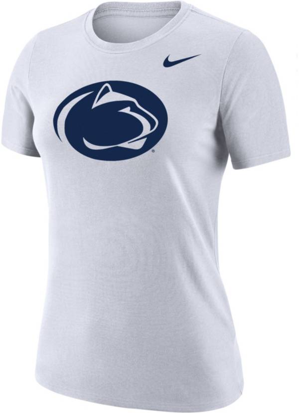 Nike Women's Penn State Nittany Lions Dri-FIT Cotton White T-Shirt