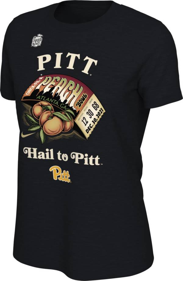 Nike Women's 2021 Chick-fil-A Peach Bowl Bound Pitt Panthers T-Shirt