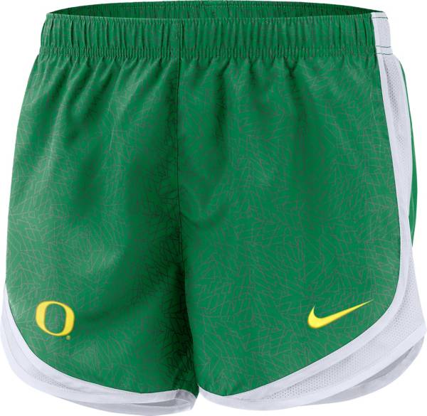 Nike Women's Oregon Ducks Green Dri-FIT Tempo Shorts