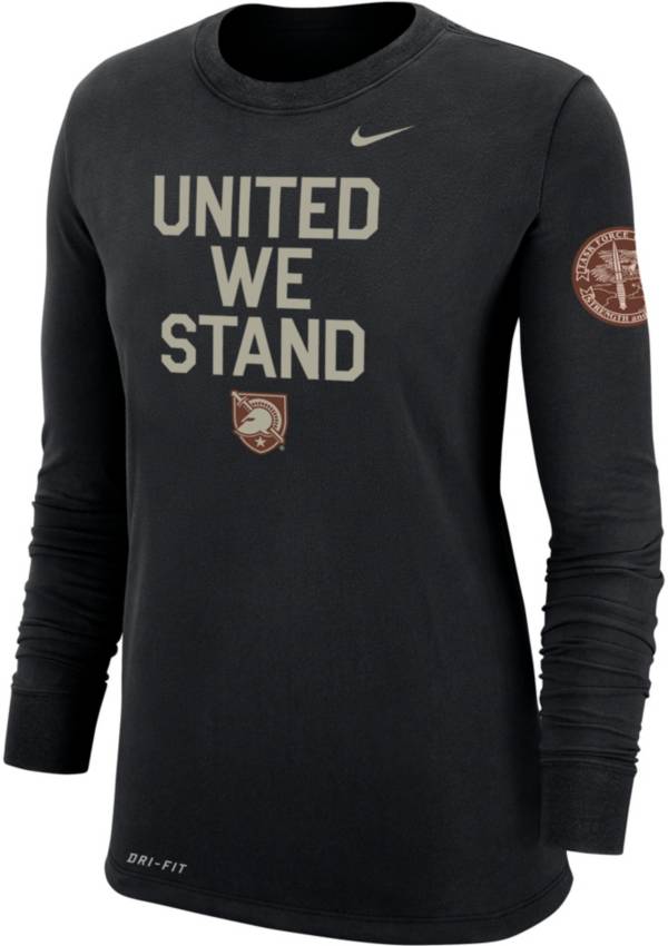 Nike Women's Army West Point Black Knights Rivalry Collection Army Black Long Sleeve T-Shirt product image